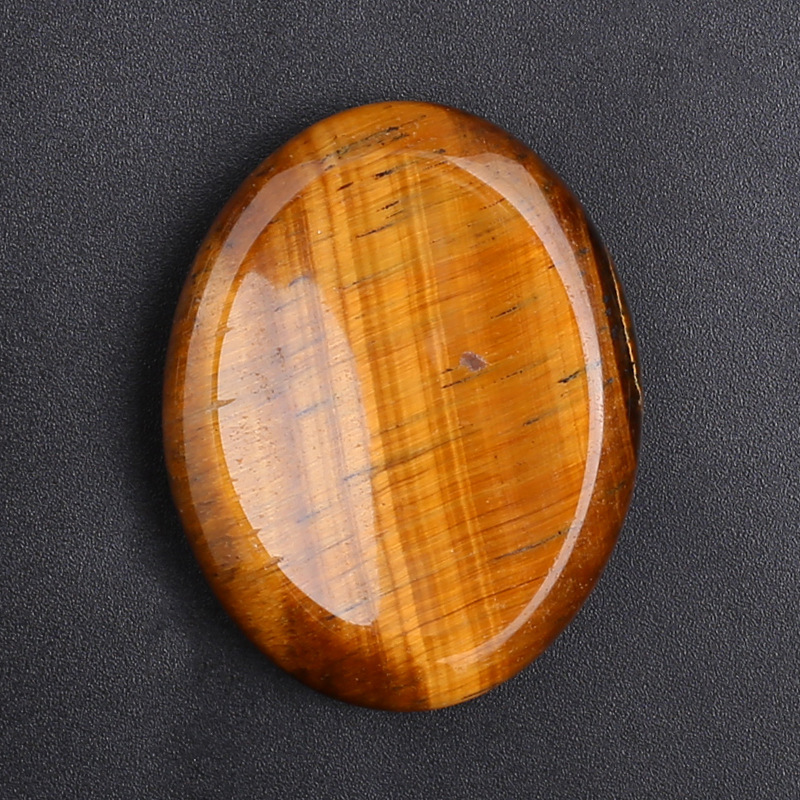 Rose Quartz Worry Stone Polished Palm Crystal — photo 4