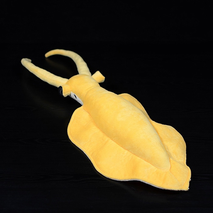Yellow Squid Plush