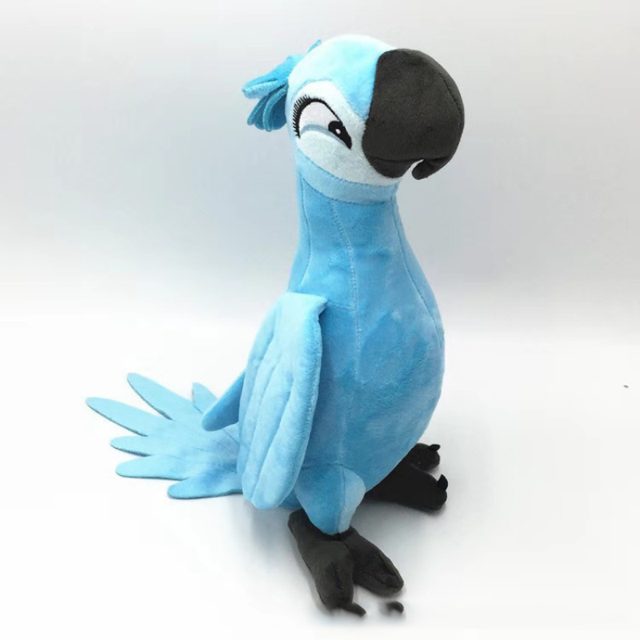 Blue Macaw Parrot Plush