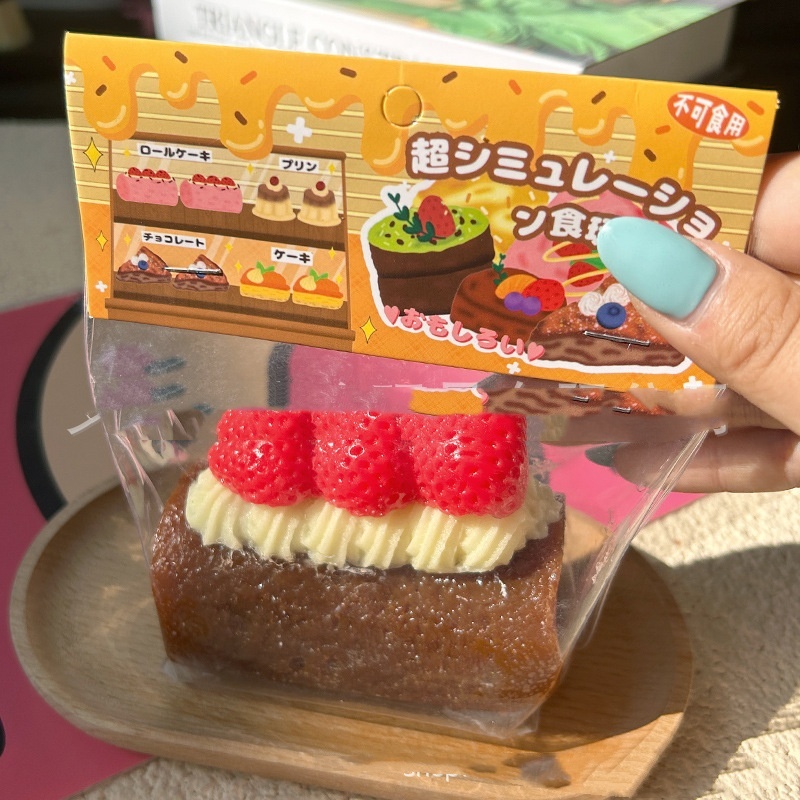 Strawberry Cream Cake Roll Squishy — photo 3