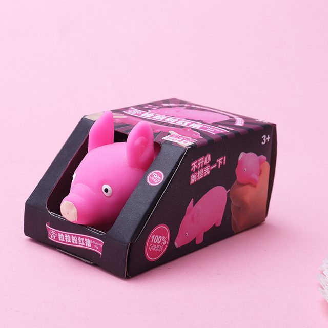 Screaming Stretch Pig Squeeze Toy โ photo 2