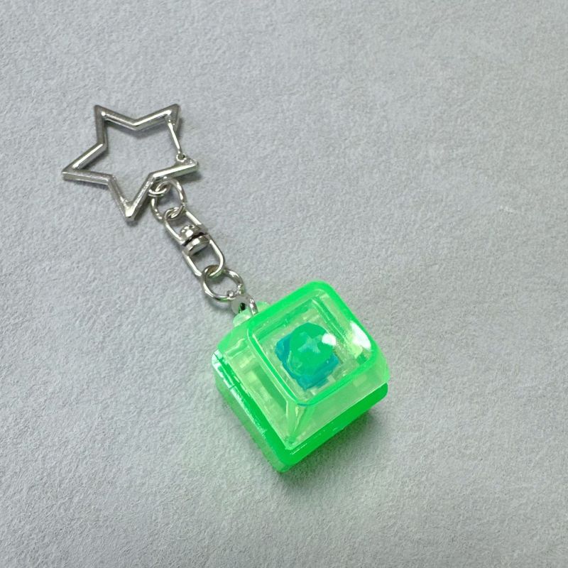 Star Keychain Mechanical Keyboard Switch Fidget