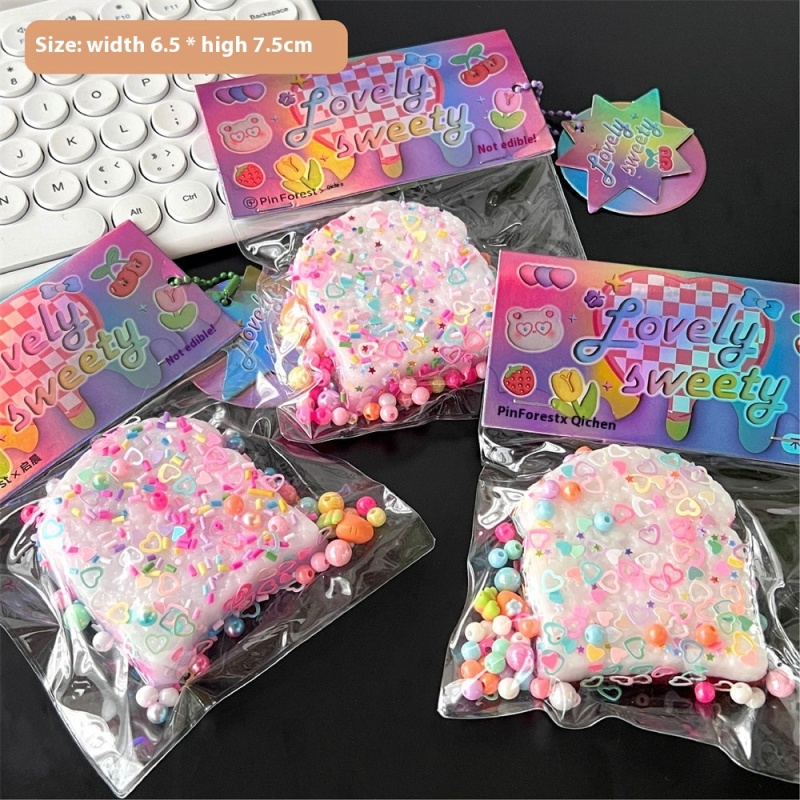 Glitter Pearl Cat-Paw Squishy Set โ photo 6