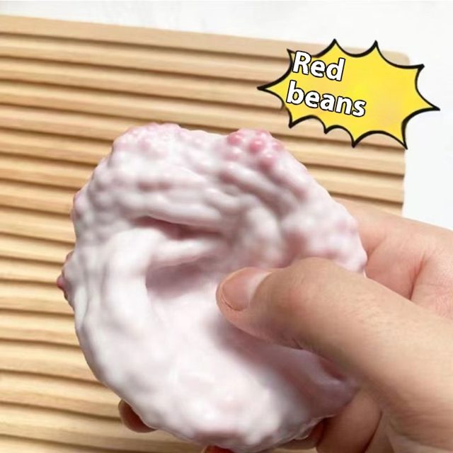 Red Bean Squeeze Stress Ball
