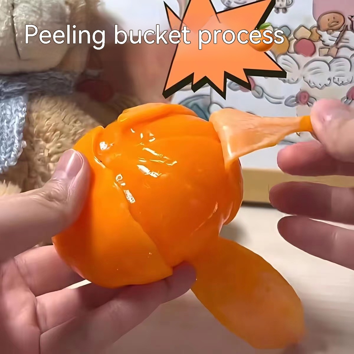 Peel-a-Orange Slow-Rise Squishy โ photo 2