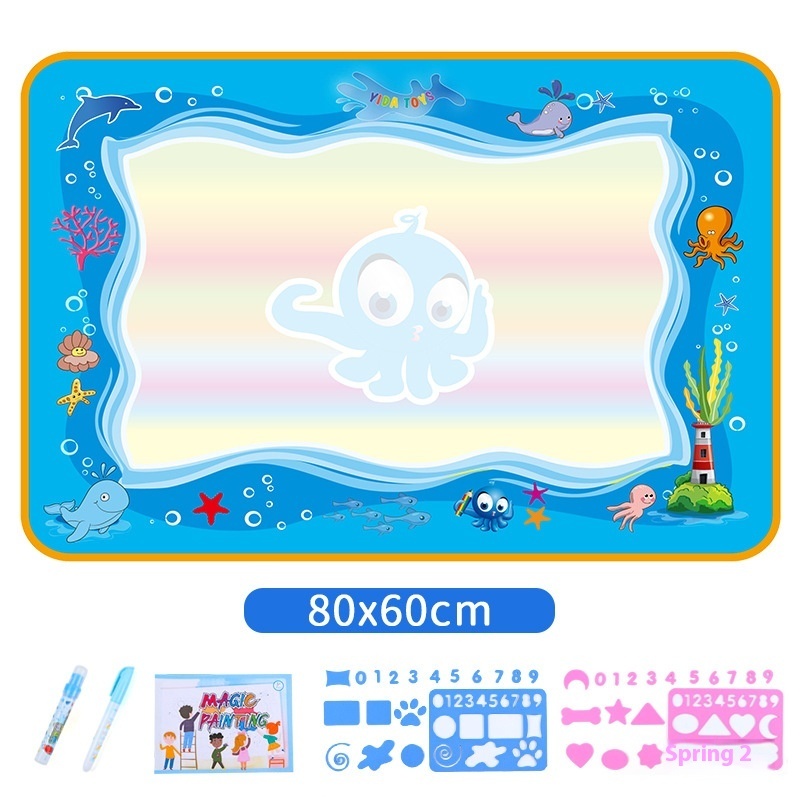 Water Doodle Drawing Mat With Pens (80x60cm) — photo 4