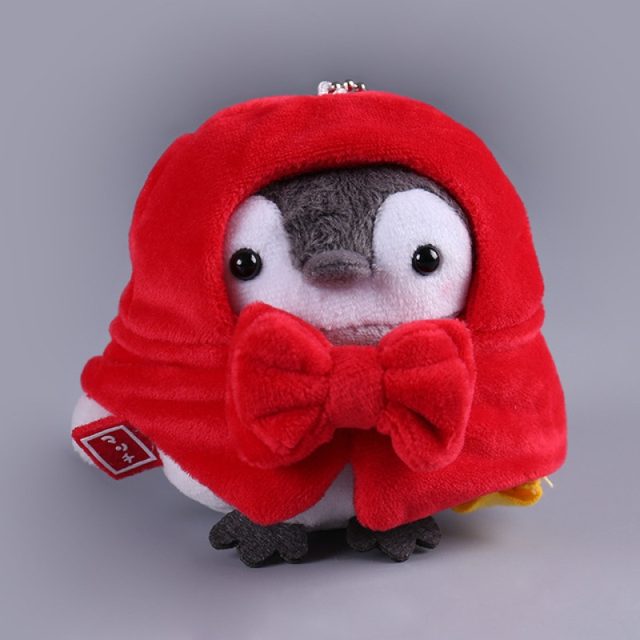 Penguin in a Bunny Hood Keychain Plush โ photo 3