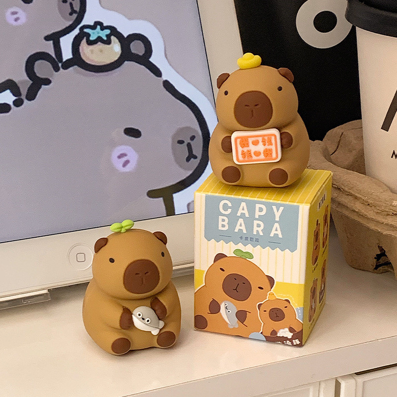 Capybara with Fish Desk Figure โ photo 6