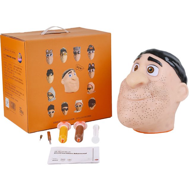 Pop-a-Pimple Squeezy Face Toy
