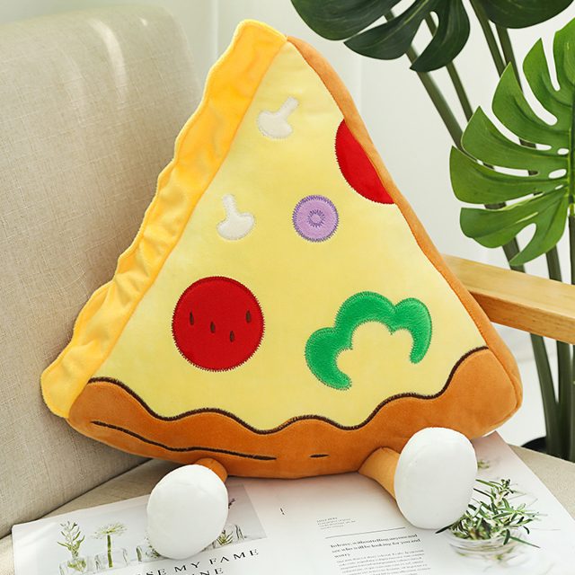 Cheesy Pizza Slice Plush Pillow โ photo 2
