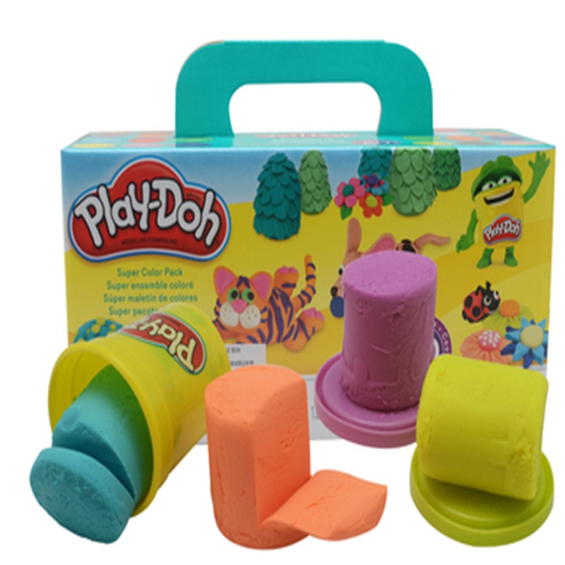 8-Pack Neon Modeling Dough Tubs โ photo 4