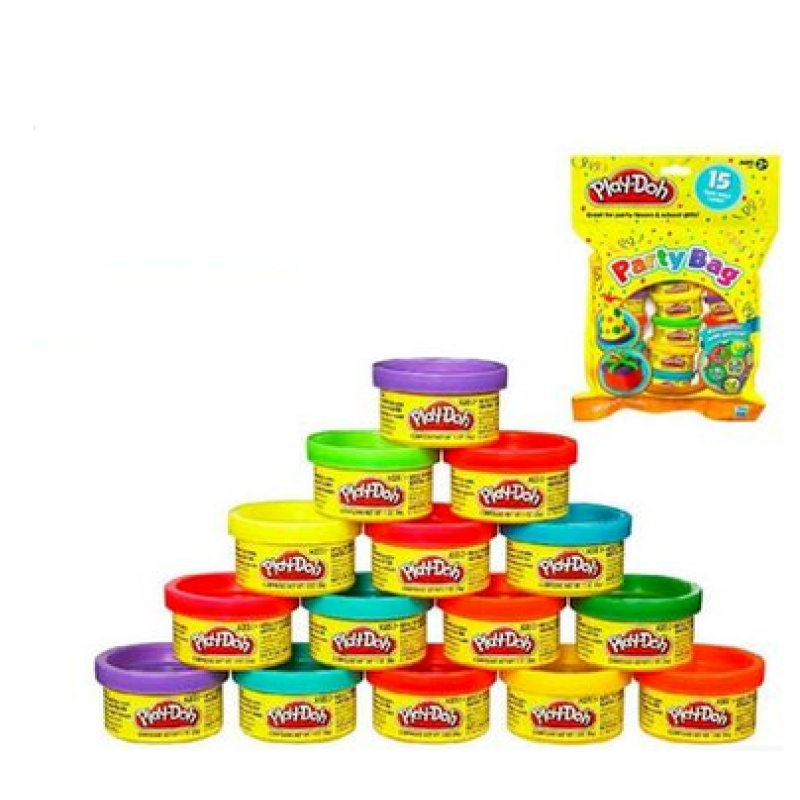 8-Pack Neon Modeling Dough Tubs โ photo 2