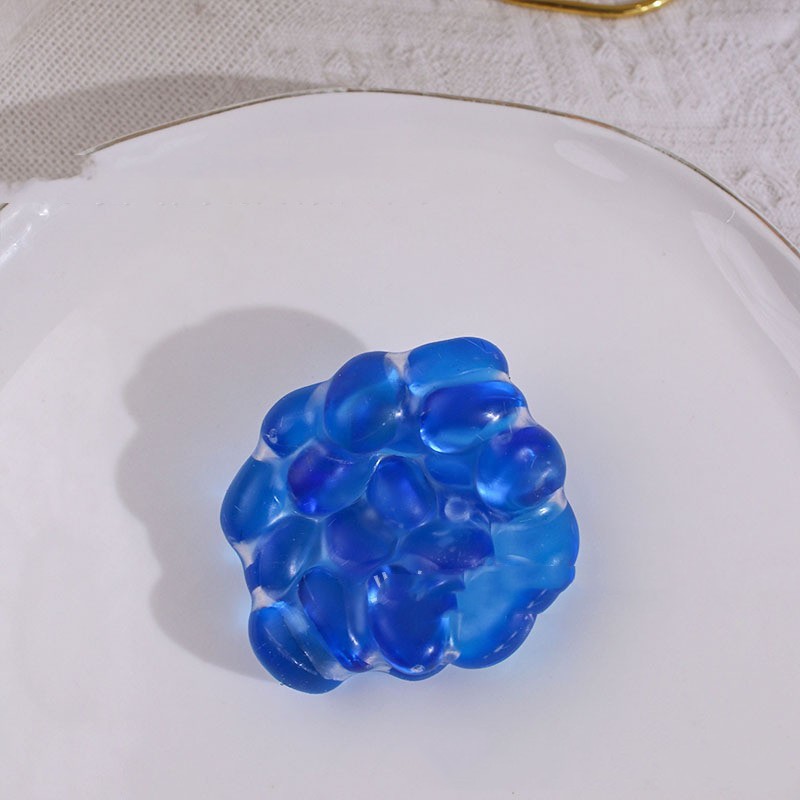 Red Grape Cluster Bead-Filled Squishy โ photo 2