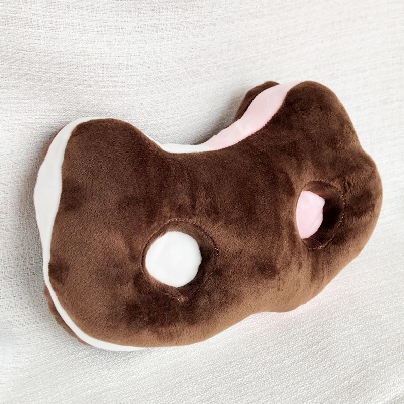 Chocolate Cookie Cat Cushion Plush โ photo 3