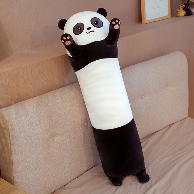 Long Panda Body Pillow Plush