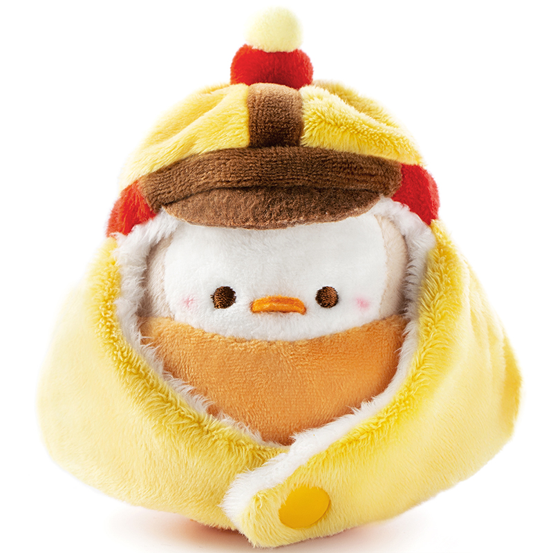 Tiny Duck in a Raincoat Plush Charm โ photo 3