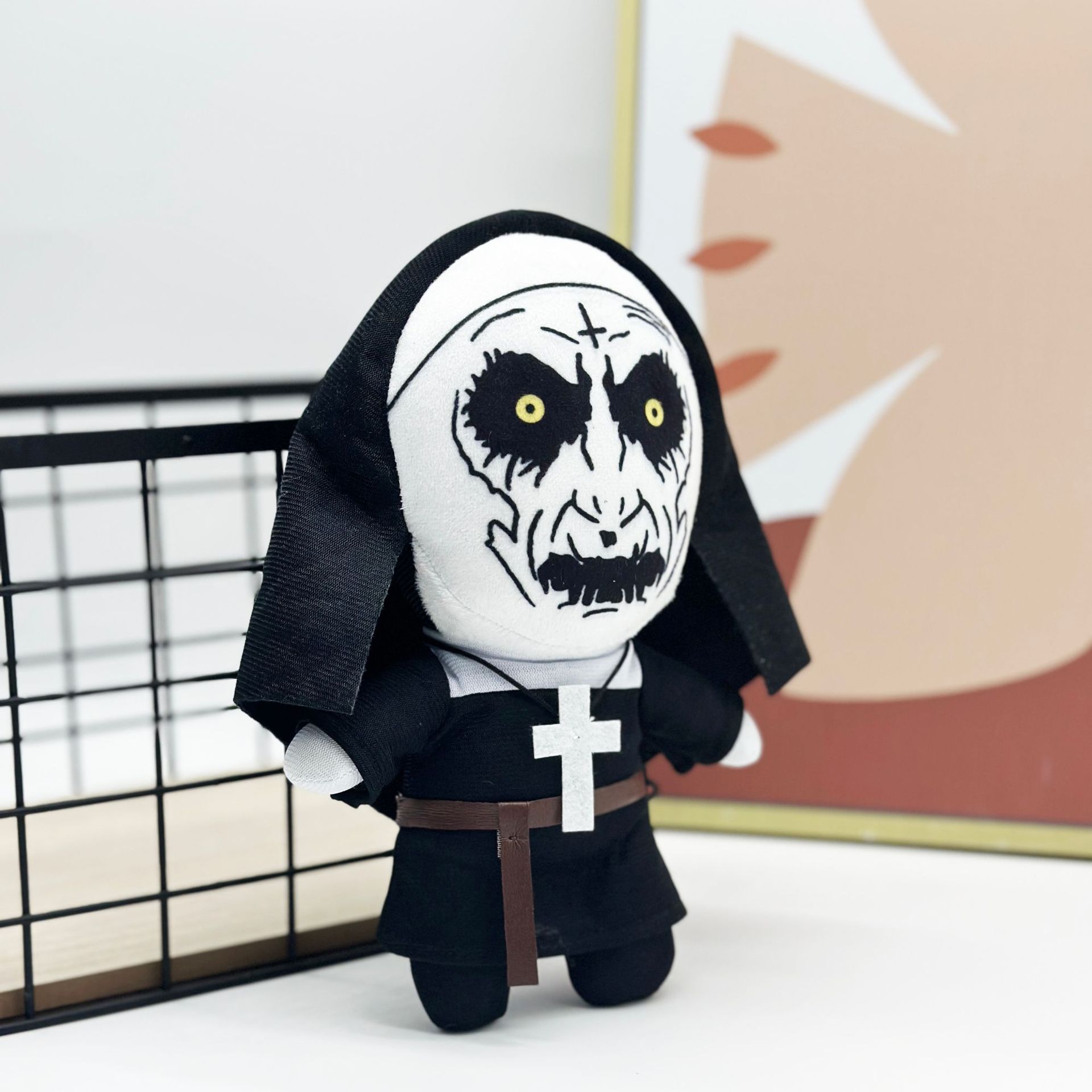 Spooky Horror Nun Plush Doll