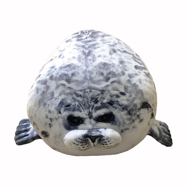 Chubby Blob Seal Pillow Plush, 40cm โ photo 4