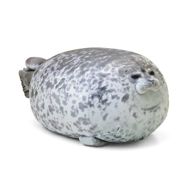 Chubby Blob Seal Pillow Plush, 40cm โ photo 3