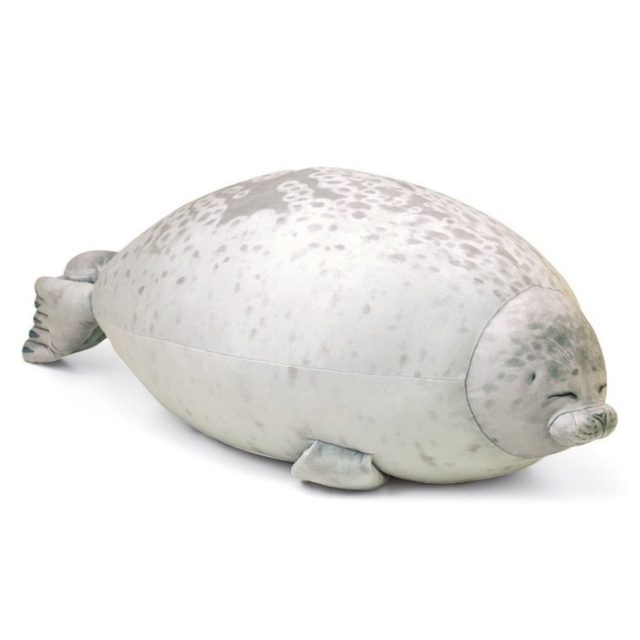 Chubby Blob Seal Pillow Plush, 40cm โ photo 2
