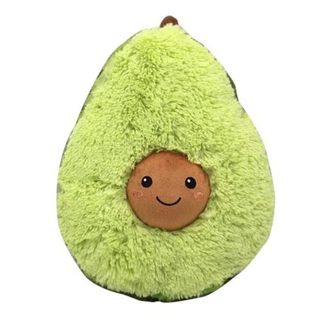Fuzzy Avocado Plush Pillow โ photo 3