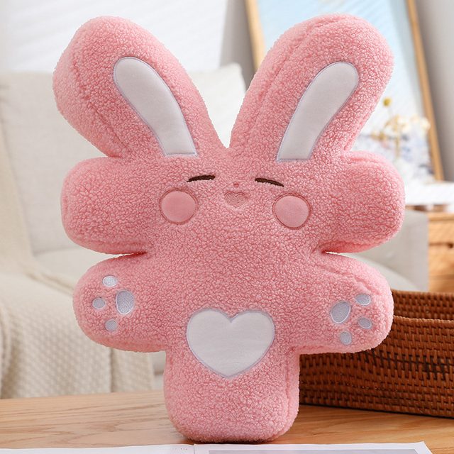 Sleepy Bunny Shaped Cushion Pillow โ photo 5