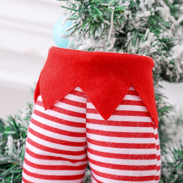 Furry Green Grinch-Style Arm Christmas Tree Pick — photo 4