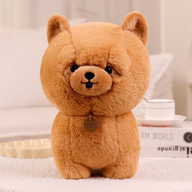 Caramel Chow Chow Pup Plushie