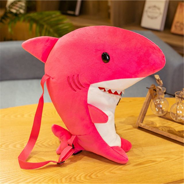 Chomping Shark Plush Backpack โ photo 2