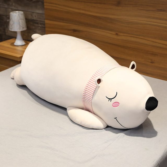 Sleepy Tan Bear Body-Pillow Plush, 70cm โ photo 3