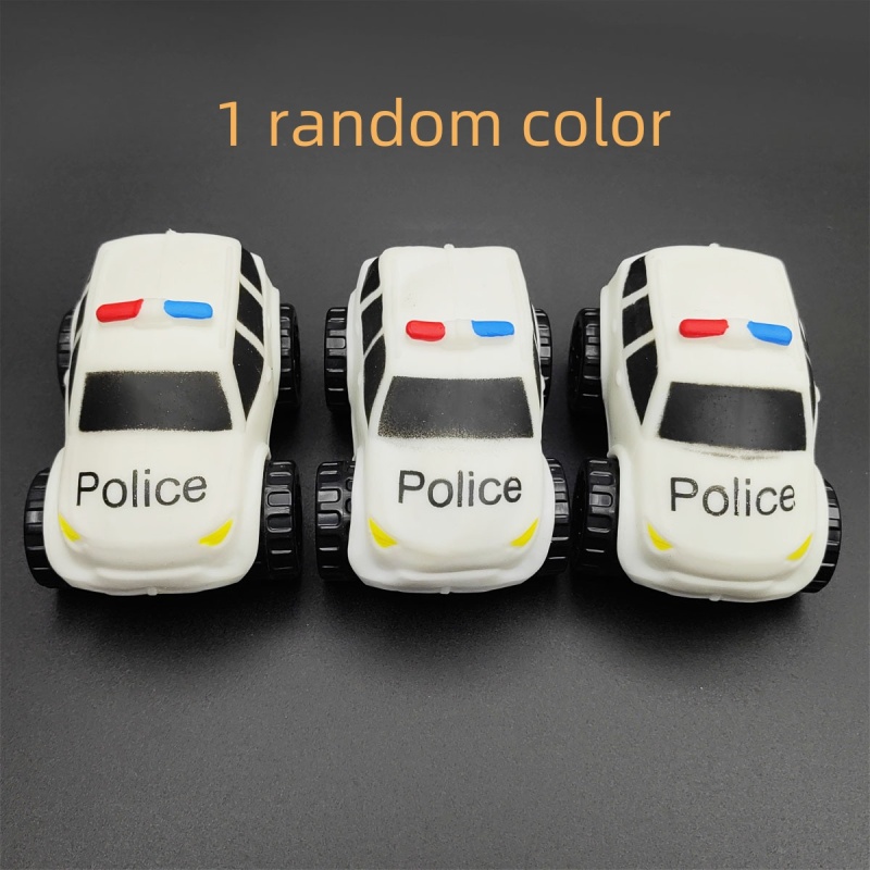 Soft Police Car Squeeze Toy