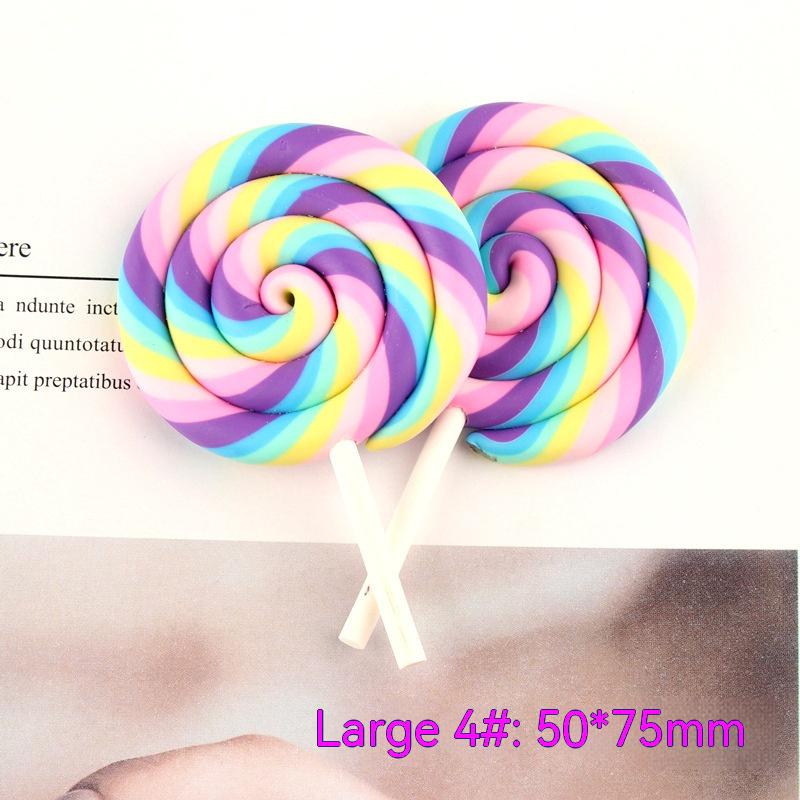 Polymer Clay Lollipop & Candy Charm Craft Set
