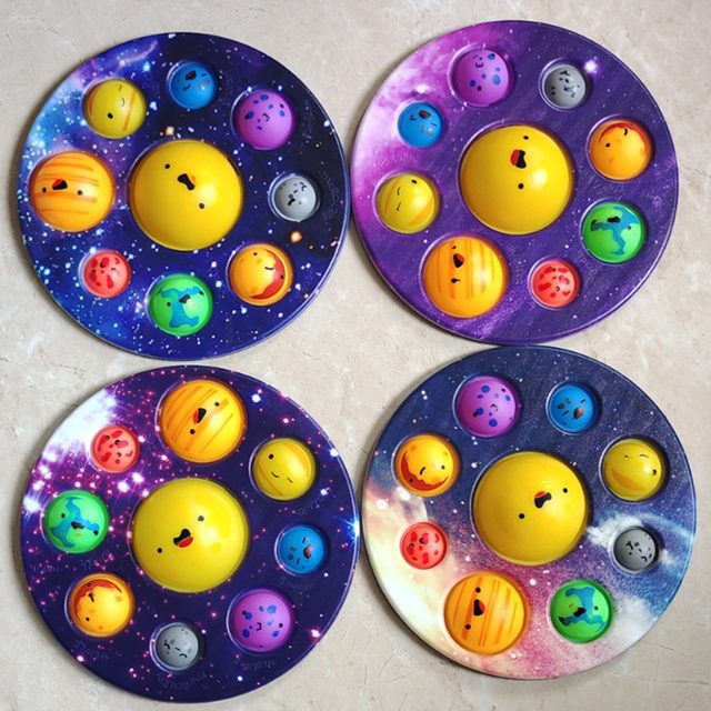 Solar System Pop Dimple Fidget Board โ photo 2