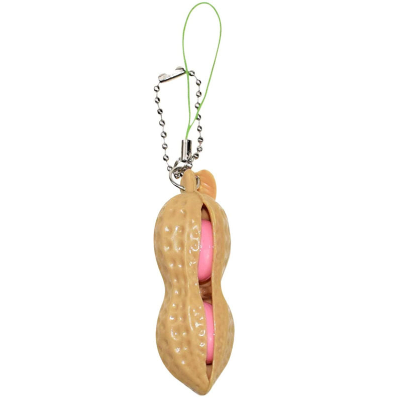 Pop-a-Pea Edamame Bean Keychain โ photo 4