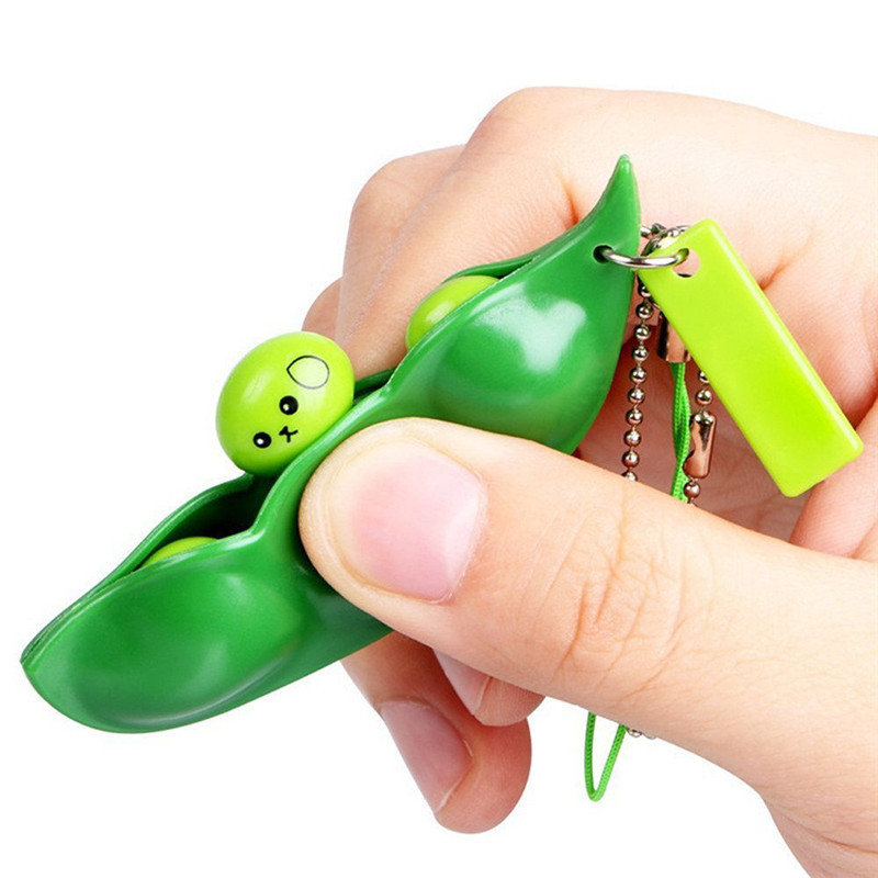Pop-a-Pea Edamame Bean Keychain โ photo 5