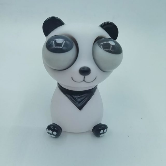 Pop-Eye Panda Squeeze Toy