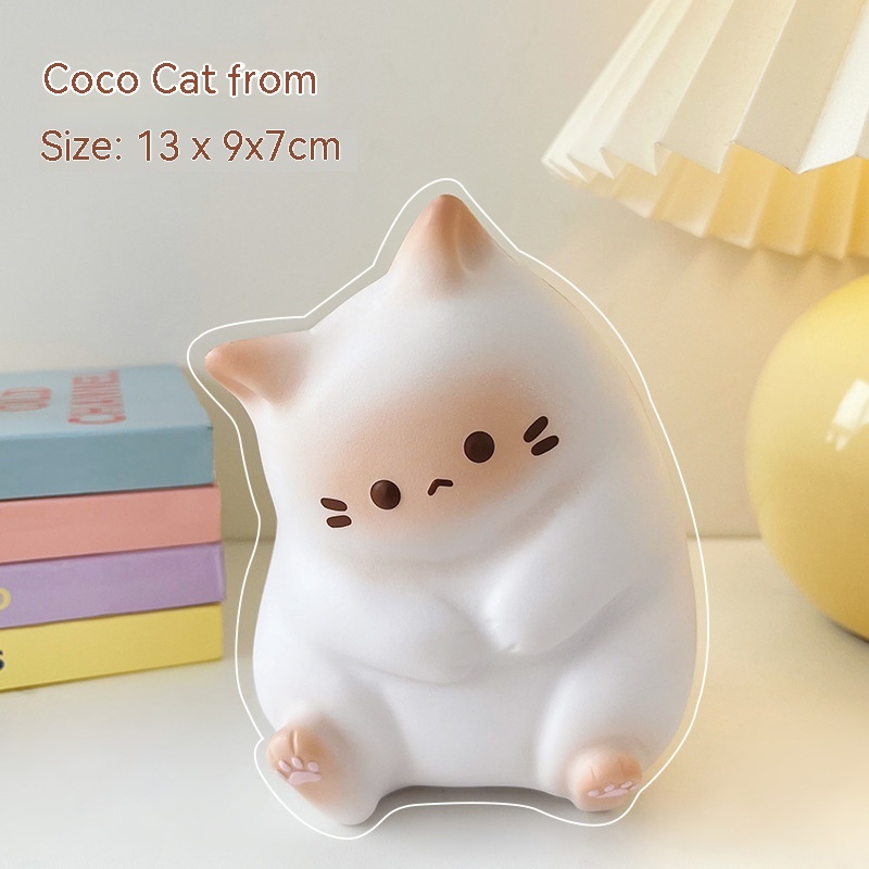 Coco Cat Slow-Rise Squishy