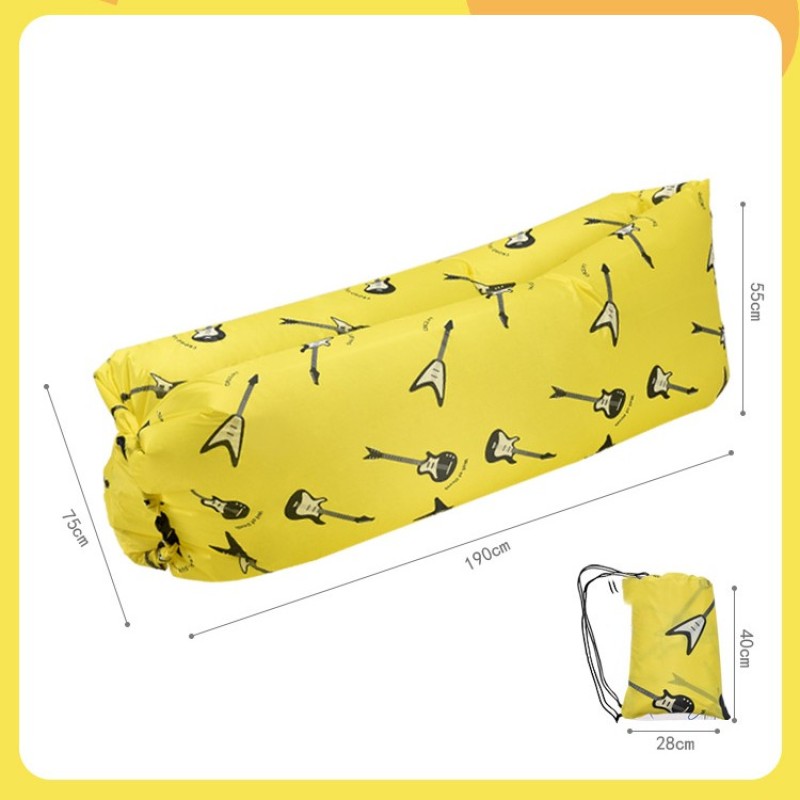 Inflatable Air Lounger Sofa with Astronaut Print — photo 2