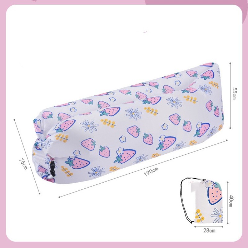 Inflatable Air Lounger Sofa with Astronaut Print — photo 3