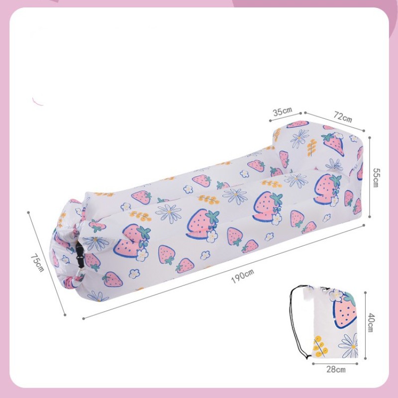Inflatable Air Lounger Sofa with Astronaut Print — photo 5