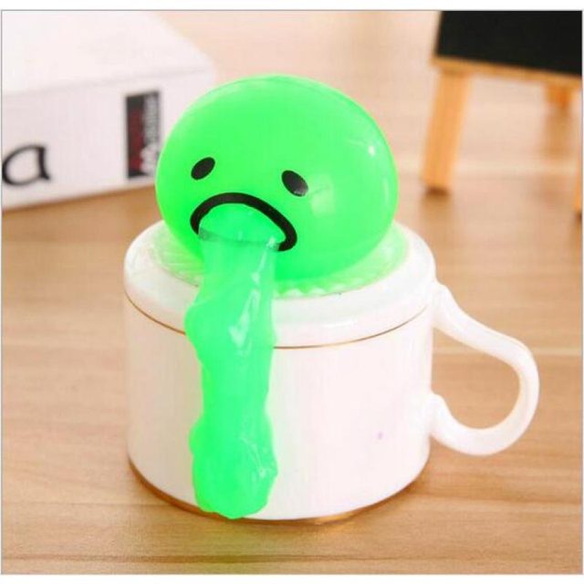 Puking Yolk Goo Cup Prank Toy