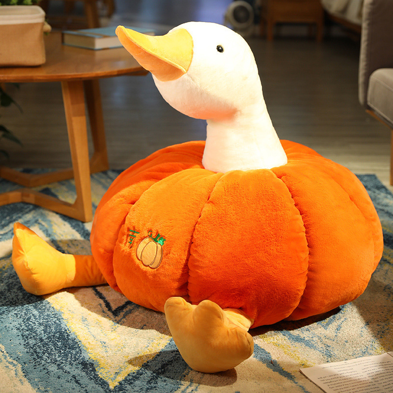 Pumpkin Costume Duck Plush โ photo 3