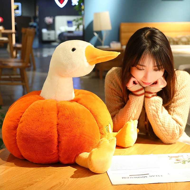 Pumpkin Costume Duck Plush โ photo 5