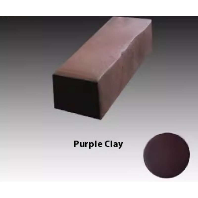 Purple Clay Modeling Block for Sculpting