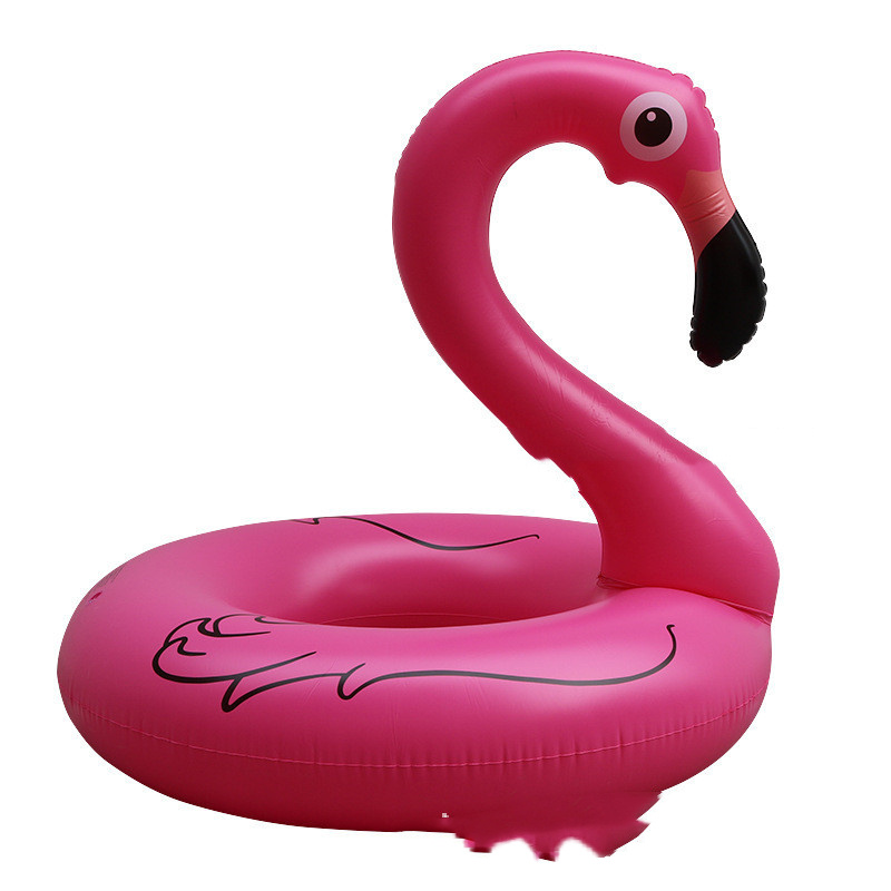 Inflatable Mermaid Tail Swim Ring, Pink โ photo 3
