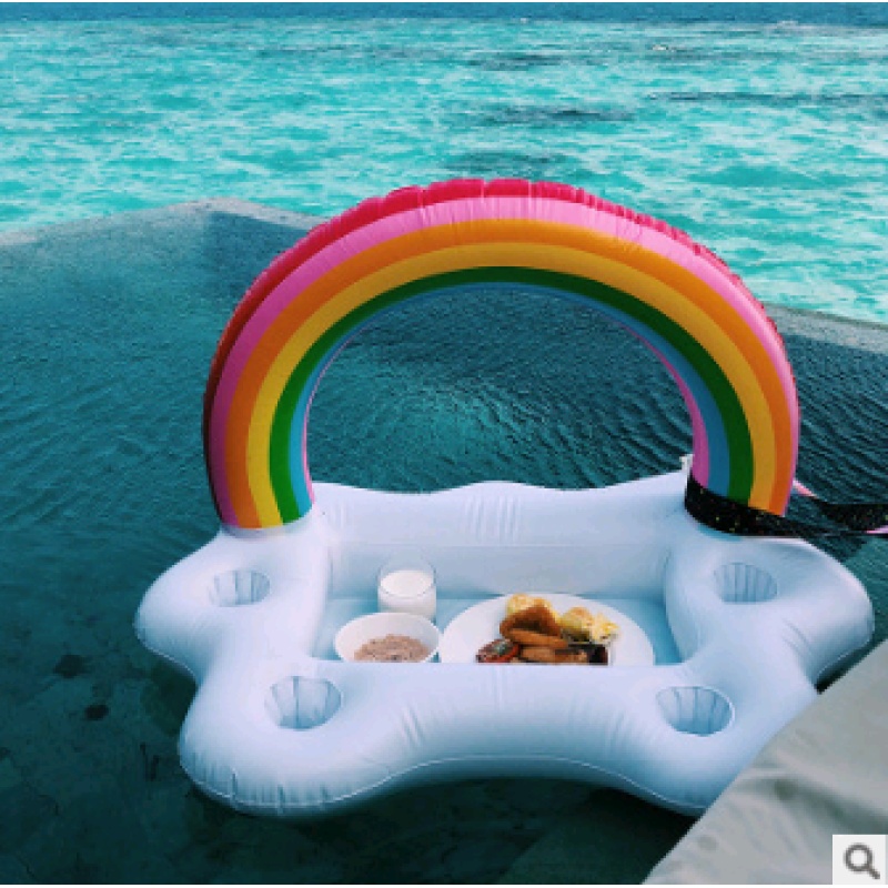 Giant Ride-On Inflatable Peacock Pool Float โ photo 5