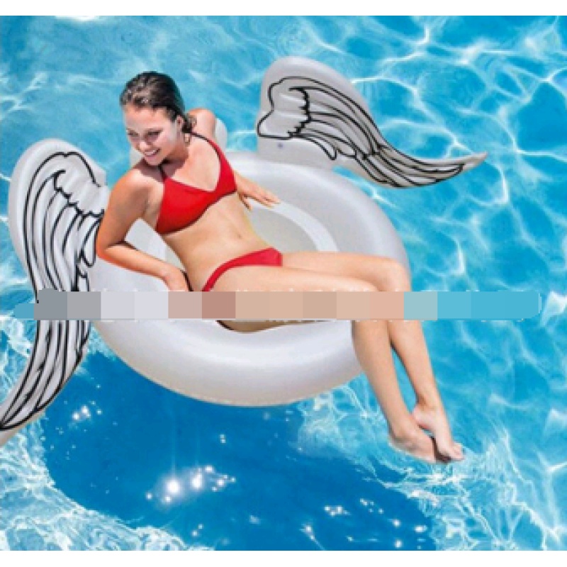 Giant Ride-On Inflatable Peacock Pool Float โ photo 3