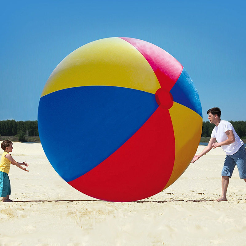 Giant Inflatable Soccer Ball, 1m โ photo 2