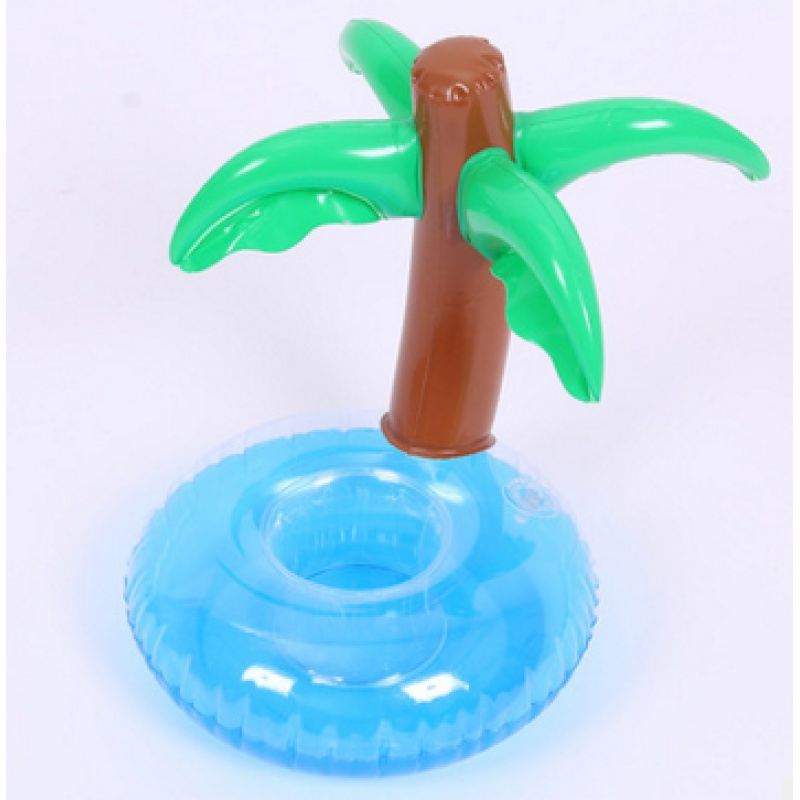 Inflatable Palm Tree Drink Holder Float