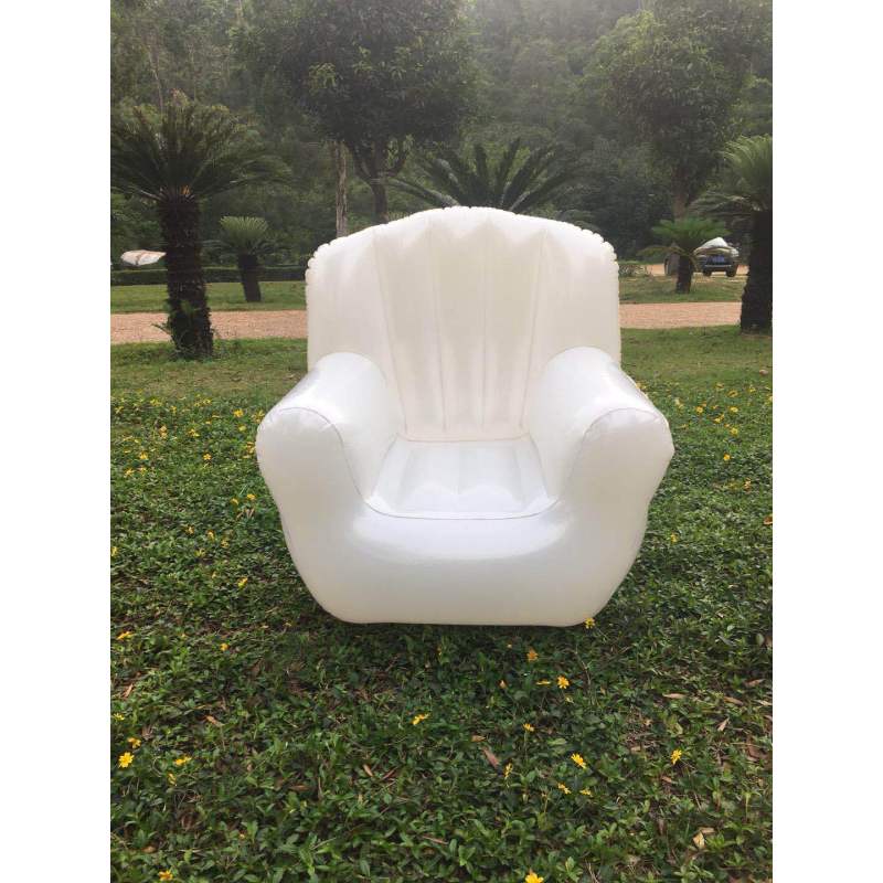 Translucent Pink Inflatable Armchair โ photo 5